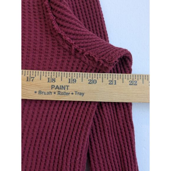 Torrid Women's Top Long Sleeve Thermal Waffle Knit Top Size 2 - Picture 5 of 9